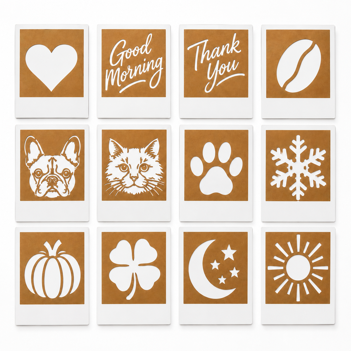 + Holiday Stencil Set